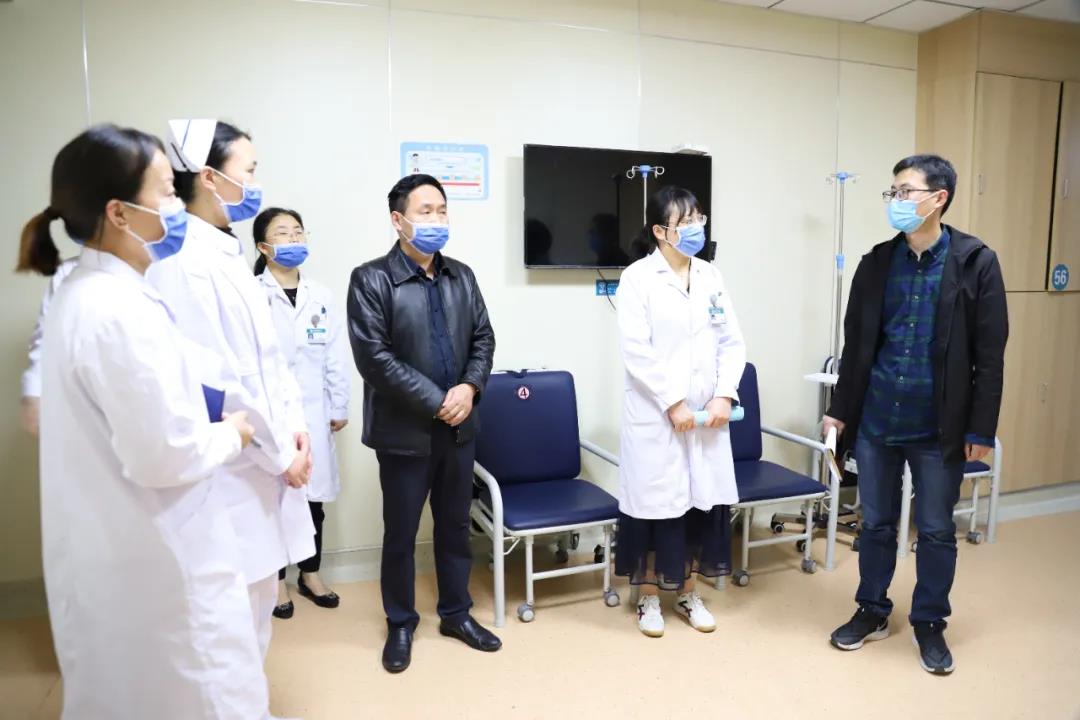 【醫(yī)院動態(tài)】市醫(yī)保中心調(diào)研組至宿遷市鐘吾醫(yī)院調(diào)研“雙通道”管理及單獨支付政策落實情況(圖4) 【醫(yī)院動態(tài)】市醫(yī)保中心調(diào)研組至宿遷市鐘吾醫(yī)院調(diào)研“雙通道”管理及單獨支付政策落實情況(圖4)